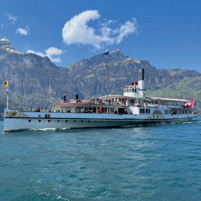 Jürg Meister: Geschichte der Schifffahrt auf dem Vierwaldstättersee - NIESENwelle